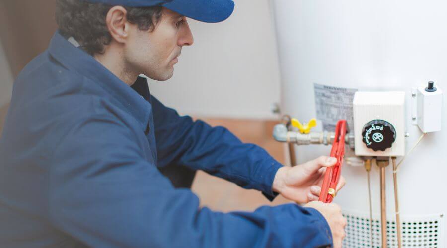 Professional water heater repair in New Waverly, IN
